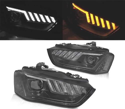 Phares Xénon Pour Audi A4 B8 12-15 Led Dynamique Noir, Auto-onderdelen, Verlichting, Verzenden