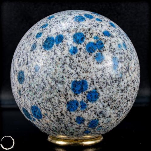Natuurlijk Zeldzame Blauwe K2 Bol, Pakistan- 1221.33 g, Verzamelen, Dierenverzamelingen