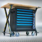Datona Industriële werktafel 120 cm en gereedschapswagen -, Doe-het-zelf en Bouw, Gereedschapskisten, Ophalen of Verzenden, Nieuw