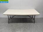 Bolero Opklapbare Kunststof Tafel 151 x 75,5 x 73,5 cm, Ophalen of Verzenden, Nieuw in verpakking