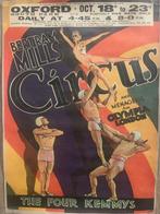 Betram Mills’ - Circus Oxford the Four Kemmys - Années 1970, Antiek en Kunst