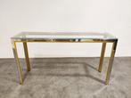 Renato Zevi - Wandtafel - Metaal, Glas - console-tafel, Antiek en Kunst