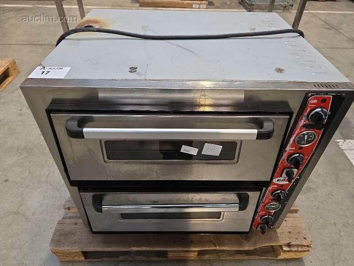 dubbele pizzaoven GMG PF 6262 DE, Doe-het-zelf en Bouw, Gereedschap | Overige machines, Ophalen