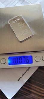 100 gram - Platina .999 - UBS, Switzerland - Verzegeld en