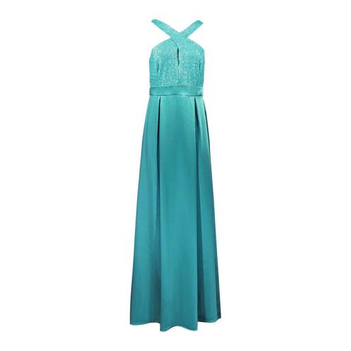 Rinascimento • pauw groene maxi jurk • M, Kleding | Dames, Truien en Vesten, Verzenden