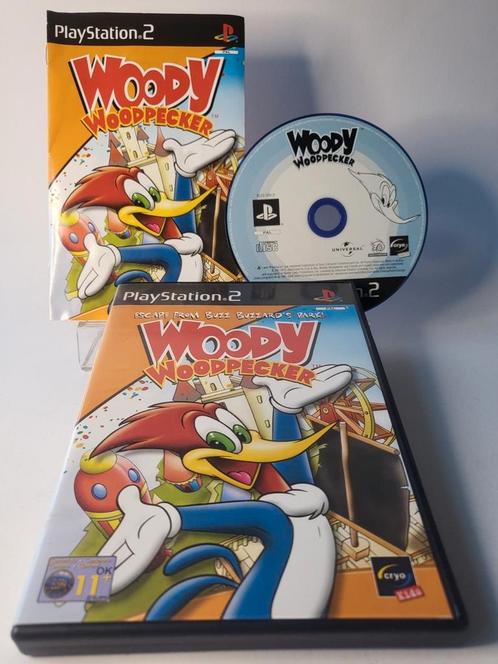 Woody Woodpecker Playstation 2, Consoles de jeu & Jeux vidéo, Jeux | Sony PlayStation 2, Enlèvement ou Envoi