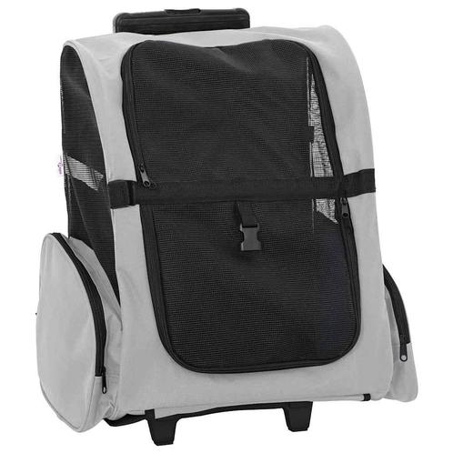 vidaXL Huisdierentrolley 3-in-1 48x32x57 cm oxford stof, Dieren en Toebehoren, Overige Dieren-accessoires, Nieuw, Verzenden