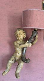 Lampe murale (3) - Bois, Or - Putti, Antiek en Kunst