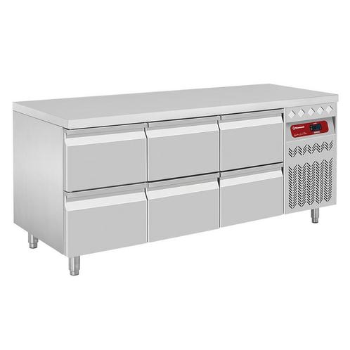 Koelwerkbank | 405L | 6 Laden (1/1 GN) | -2°C/+8°C |, Zakelijke goederen, Horeca | Keukenapparatuur, Nieuw in verpakking, Verzenden