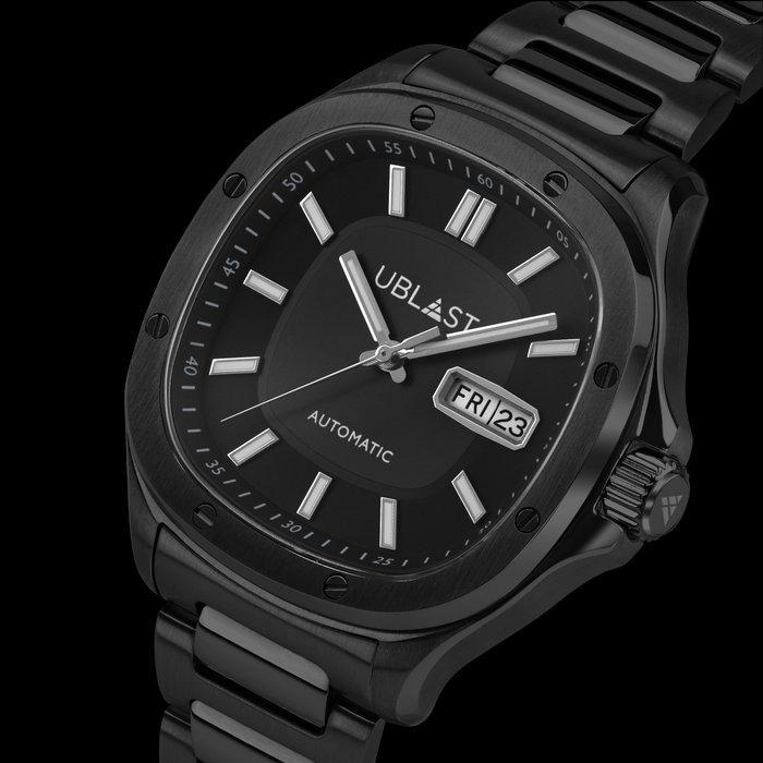 Ublast - Quadrangular Index - Sapphire Glass -, Handtassen en Accessoires, Horloges | Heren