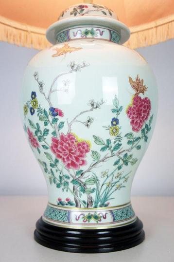 Haviland Limoges - Puiforcat - Lampe de table - Kien Long -