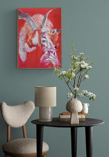 Olga Gál - The winner takes it all original art on paper
