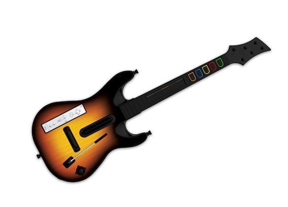 Guitar Hero World Tour Gitaar (Wii) (Wii Accessoires), Games en Spelcomputers, Spelcomputers | Nintendo Wii, Zo goed als nieuw