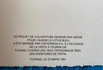 Hergé - 1 Lithograph - Tintin - Projet de couverture - Le, Nieuw