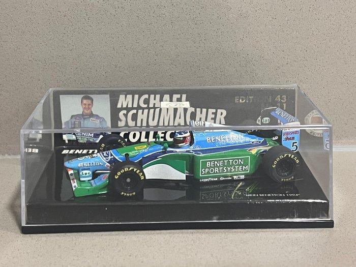 Minichamps 1:43 - Modelauto - Michael Schumacher Collection, Hobby en Vrije tijd, Modelauto's | 1:5 tot 1:12