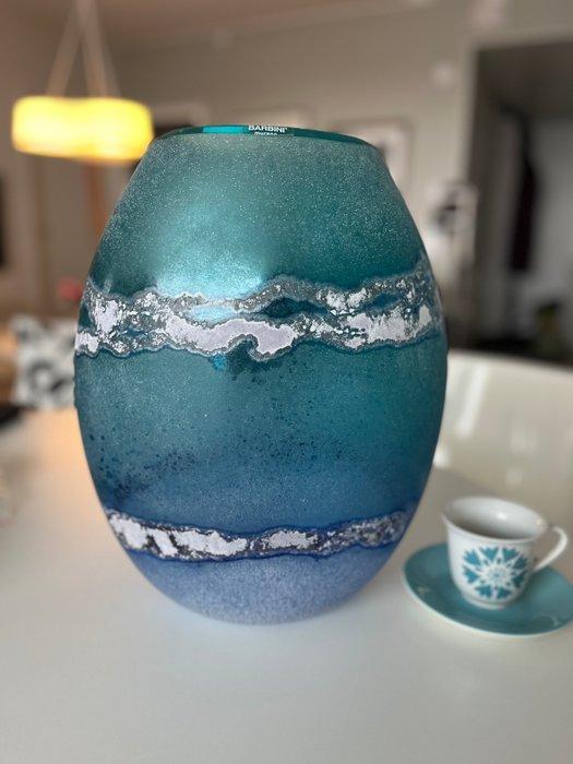 Murano - Alfredo Barbini - Vaas - Scavo - Muranoglas, Antiquités & Art, Antiquités | Verre & Cristal