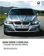 2011 BMW 3 SERIE SEDAN BROCHURE PORTUGEES, Nieuw, Ophalen of Verzenden
