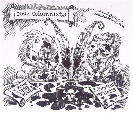 Pentekening Amerika - Nieuwe columnisten (lijst optie), Antiquités & Art, Art | Dessins & Photographie, Envoi