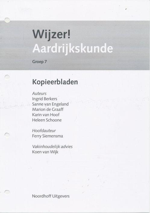 Wijzer! Aardrijkskunde kopieerbladen groep 7 (zie omschrijvi, Livres, Livres scolaires, Envoi