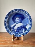 De Porceleyne Fles, Delft - Plat - Faïence - Le Cavalier, Antiquités & Art