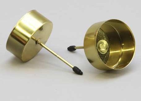 Waxinelichthouder Theelichthouder Goud per stuk, Huis en Inrichting, Woonaccessoires | Kunstplanten en Kunstbloemen, Nieuw