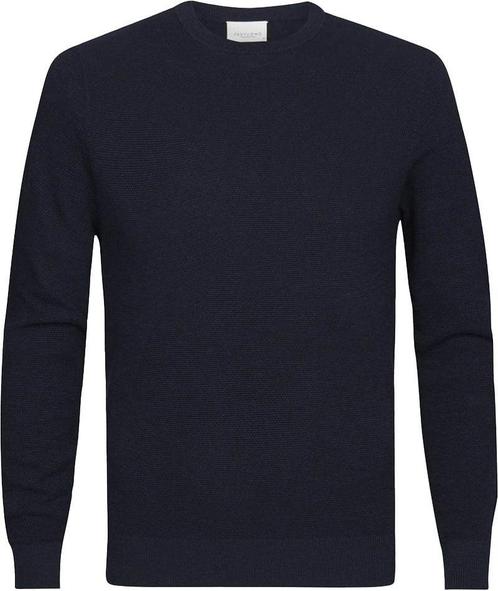 Profuomo O-Hals Trui Navy maat Maat 52/54 (L) Heren, Kleding | Heren, Truien en Vesten, Blauw, Nieuw, Maat 52/54 (L), Verzenden