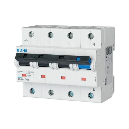 Eaton 80A 3P+N Aardlekautomaat C-Characteristic 25kA -, Doe-het-zelf en Bouw, Elektriciteit en Kabels, Verzenden