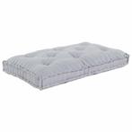 vidaXL Pallet Sofa Kussen Grijs Stof, Huis en Inrichting, Verzenden, Nieuw
