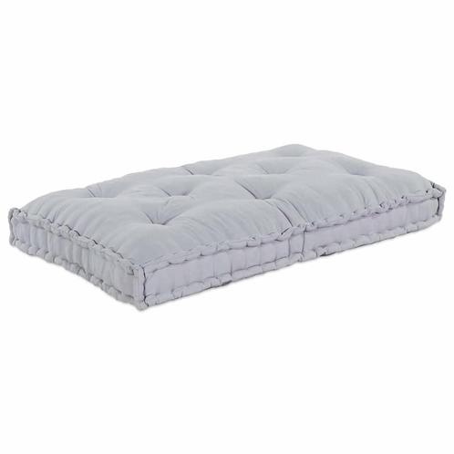 vidaXL Pallet Sofa Kussen Grijs Stof, Huis en Inrichting, Woonaccessoires | Kussens, Nieuw, Verzenden