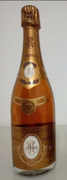 1990 Louis Roederer, Cristal - Champagne Brut - 1 Fles (0,75, Verzamelen, Wijnen