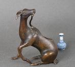 Qing Dynasty, 18th/19th Century - Wierookvat - Brons - Hert