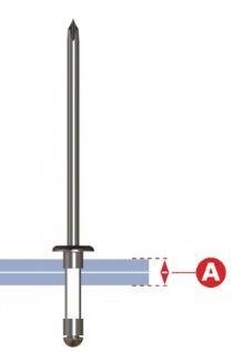 Gelakte popnagels (rivetten), Bricolage & Construction, Tuiles & Revêtements de toit, Enlèvement ou Envoi