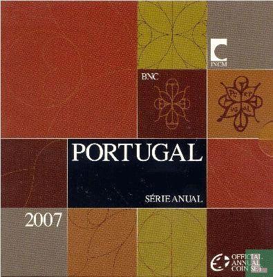 Portugal jaarset 2007, Postzegels en Munten, Munten | Europa | Euromunten, Setje, Overige waardes, Overige landen, Verzenden