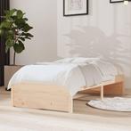 vidaXL Bedframe massief hout 75x190 cm, Huis en Inrichting, Slaapkamer | Bedden, Verzenden, Nieuw
