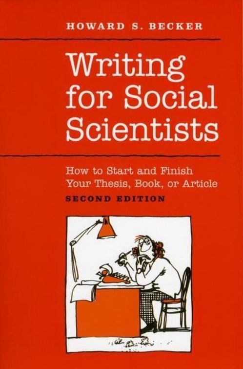Writing for Social Scientists 9780226041322, Boeken, Overige Boeken, Gelezen, Verzenden