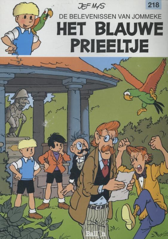 Het blauwe prieeltje / De belevenissen van Jommeke / 218, Boeken, Stripverhalen, Gelezen, Verzenden