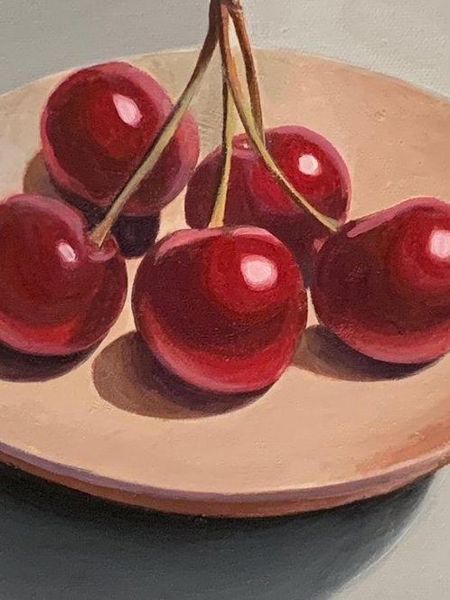 MAX - Ciliege - cherries, Antiek en Kunst, Kunst | Schilderijen | Modern
