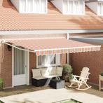 vidaXL Handmatige Inklapbare Markies met Multikleur Streep, Verzenden, Nieuw