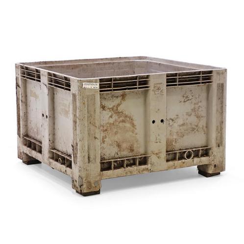 Gebruikte palletbox alle wanden gesloten, Doe-het-zelf en Bouw, Kratten en Dozen, Gebruikt, Ophalen of Verzenden