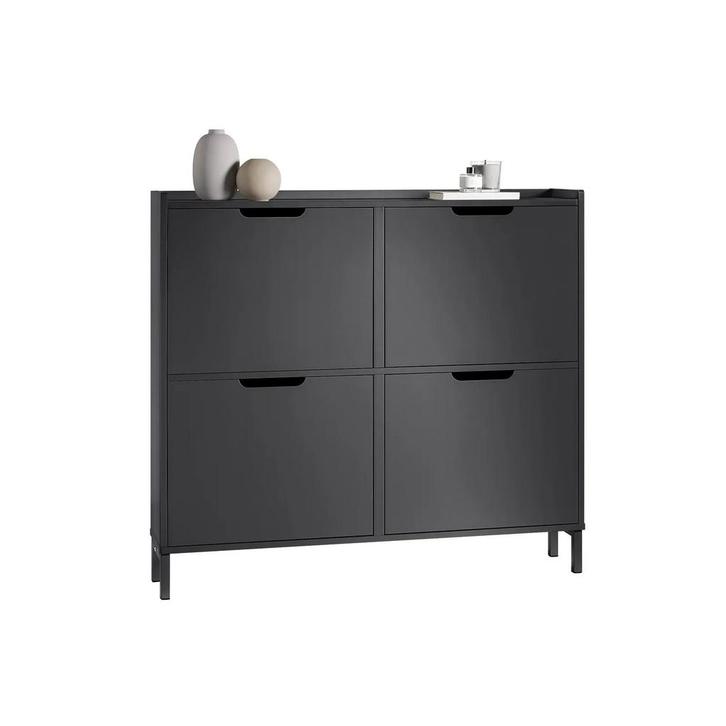 2dekans | SoBuy Schoenenkast – max. 60 kg – 100 x 19 x 90 cm, Maison & Meubles, Armoires | Armoires à chaussures, Enlèvement ou Envoi