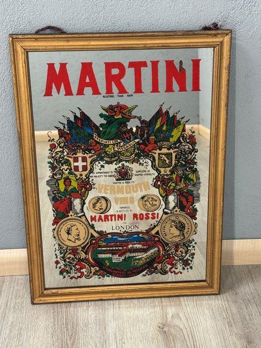 Vintage Martini Rossi spiegel - Vermouth Reclame - Spiegel -, Antiek en Kunst, Curiosa en Brocante