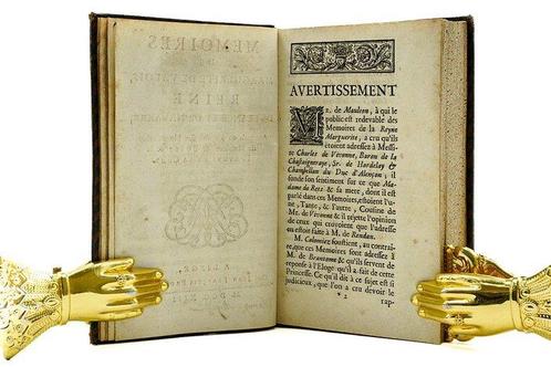 Marguerite de Valois - Mémoires de Marguerite de Valois,, Antiek en Kunst, Antiek | Boeken en Manuscripten
