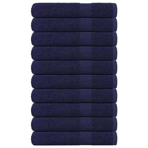 vidaXL Saunahanddoeken 10 st 80x200cm 360 g/m² 100% katoen, Huis en Inrichting, Badkamer | Badtextiel en Accessoires, Nieuw, Verzenden