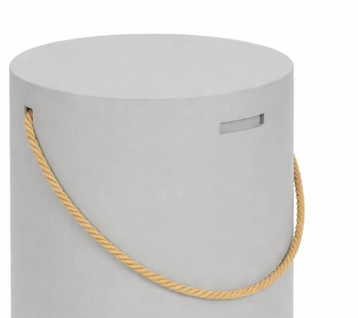 Betonlook krukje | Bijzettafel | Buitenkrukje | Grijs, Jardin & Terrasse, Jardin & Terrasse Autre, Envoi