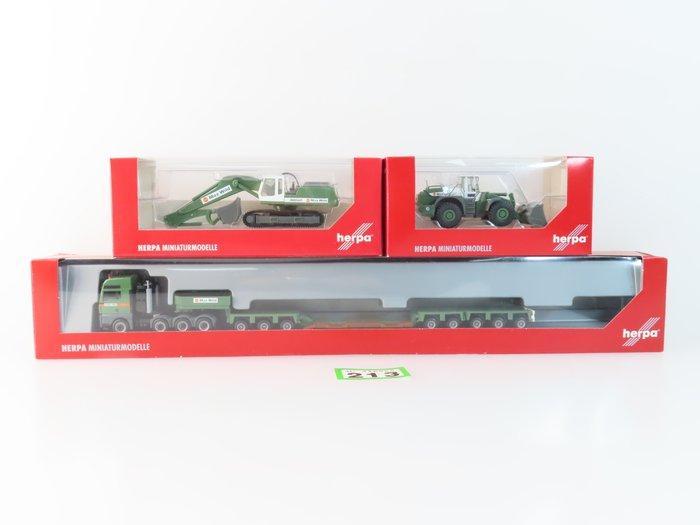 Herpa 1:87 - 148917/152020/149723 - Modeltreinvoertuigen (3), Hobby en Vrije tijd, Modeltreinen | H0
