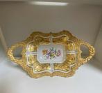 Meissen - Plat - Goldenes Reliefdekor - Porcelaine -