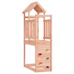 vidaXL Speeltoren met rotswand 53x110,5x214 cm massief, Kinderen en Baby's, Speelgoed | Buiten | Speeltoestellen, Verzenden, Nieuw