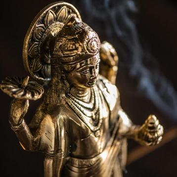 Beeld Dhanvantari (God of Ayurveda) - Messing, Ophalen of Verzenden