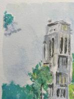 Maurice Utrillo (1883-1955) - La tour de saint Jacques, Antiquités & Art