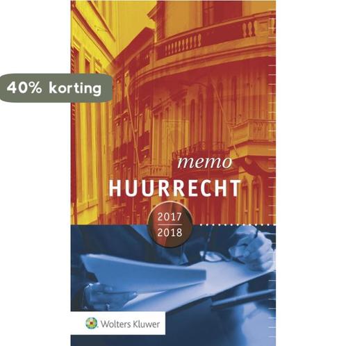 Huurrechtmemo 2017/2018 / Memo Reeks 9789013143966, Boeken, Wetenschap, Zo goed als nieuw, Verzenden